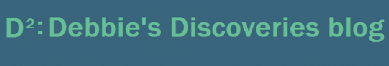 Debbie's Discoveries blog